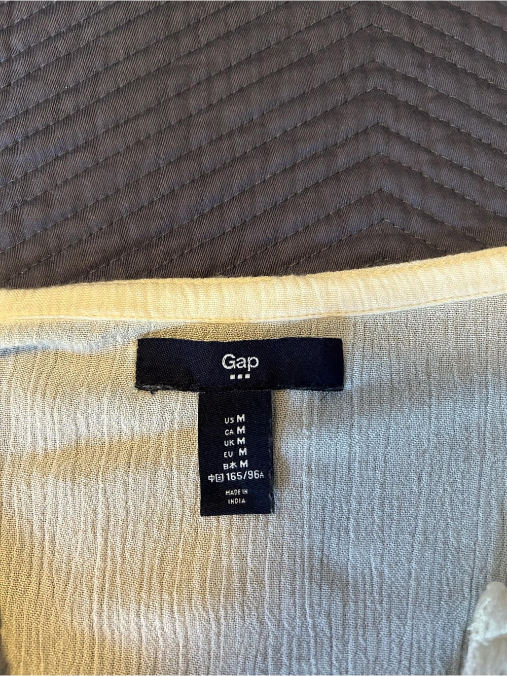 GAP White Embroidered Halter Top M - Picture 4 of 9
